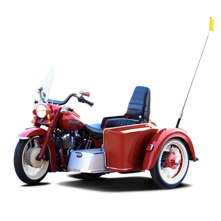 Harley Sidecar Fun Illustration Png Fas91