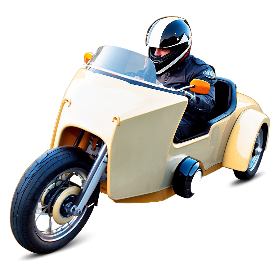 Harley Sidecar Fun Illustration Png Lug