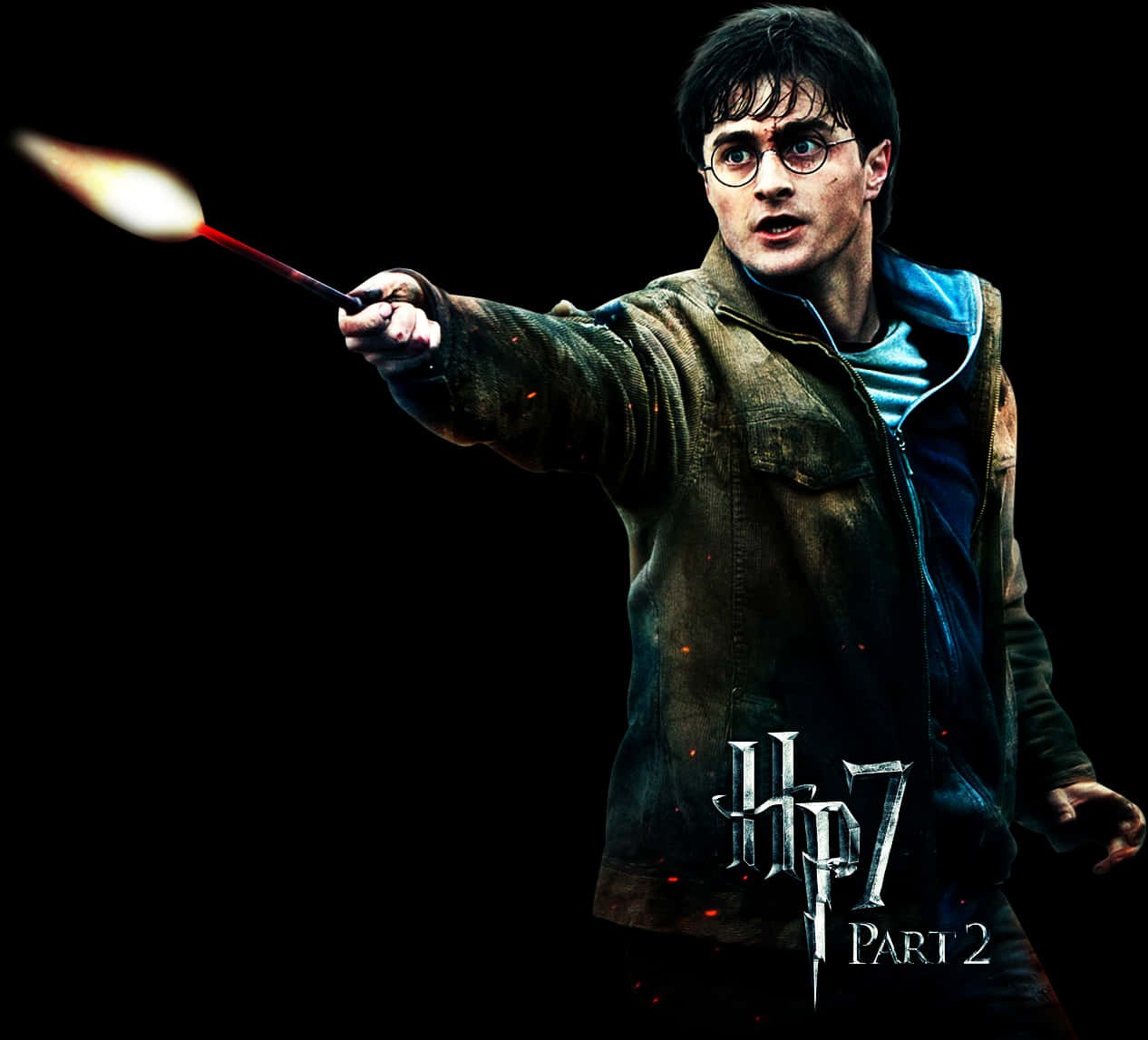 Harry Potter Casting Spell H P7 Part2