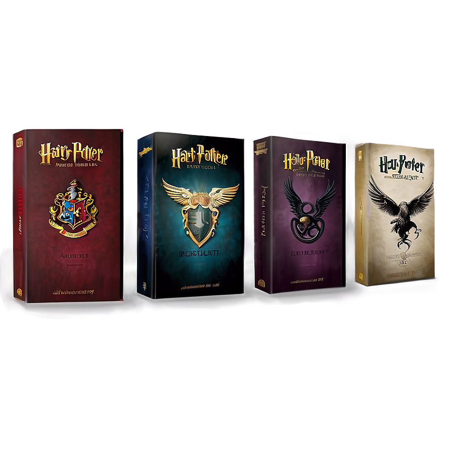 Harry Potter Series Collection Png 06272024