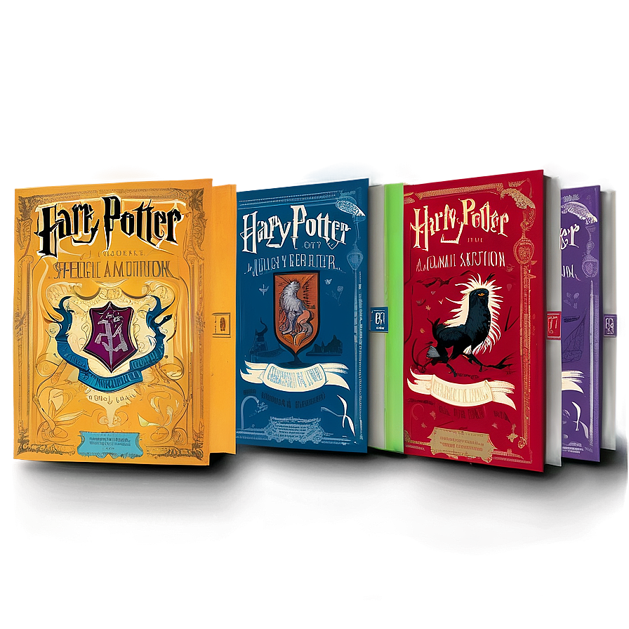 Harry Potter Special Edition Covers Png Mjf