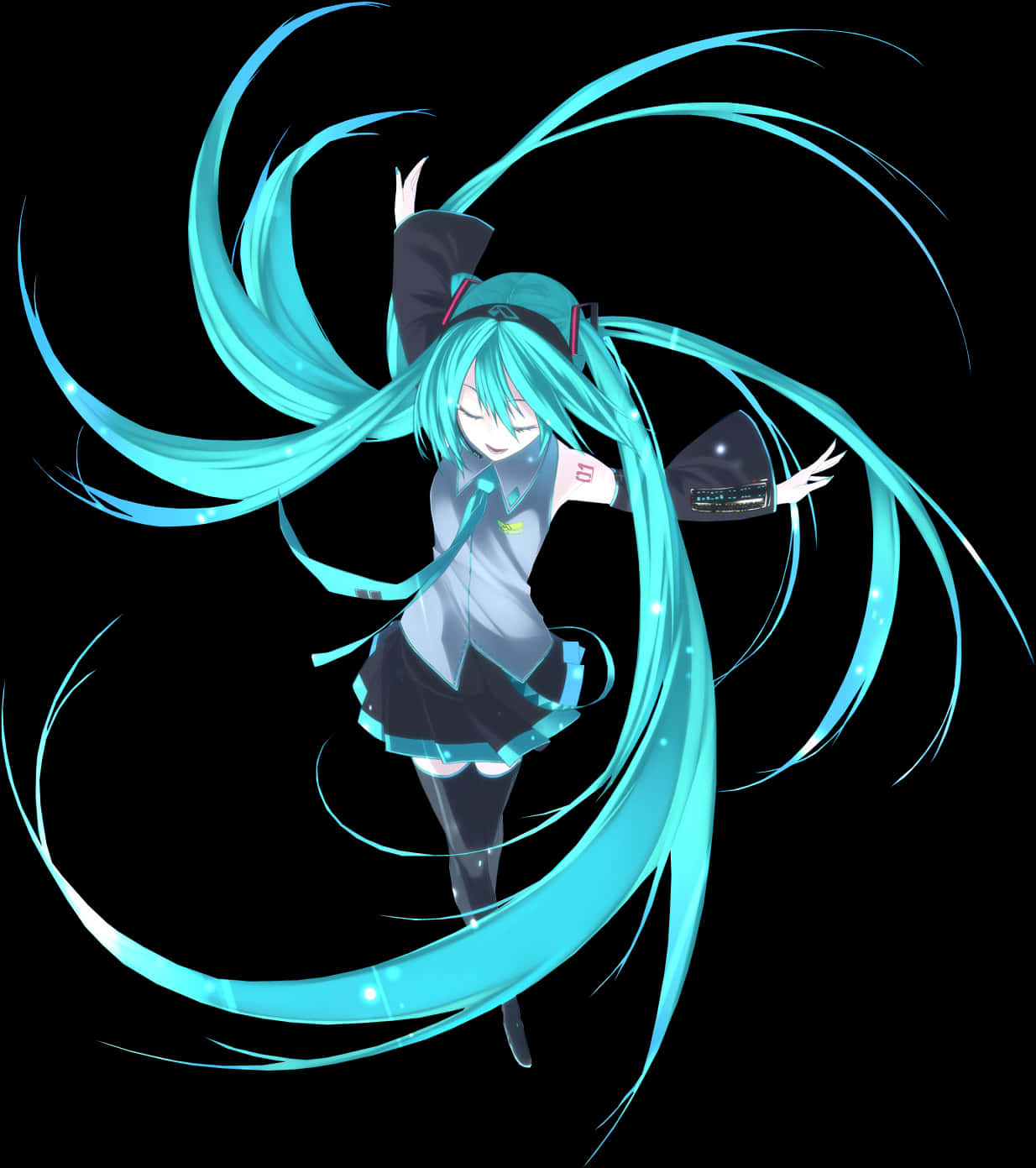 Hatsune Miku Dynamic Pose