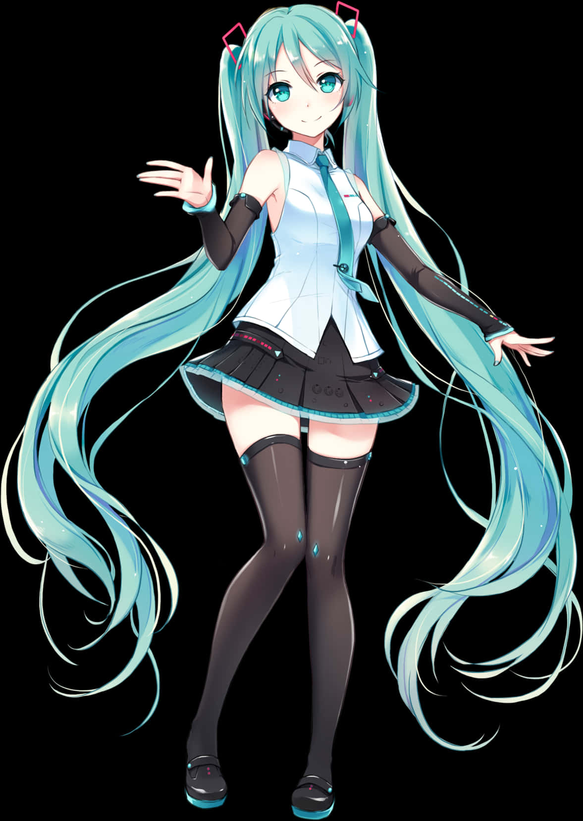 Hatsune Miku Virtual Diva Pose