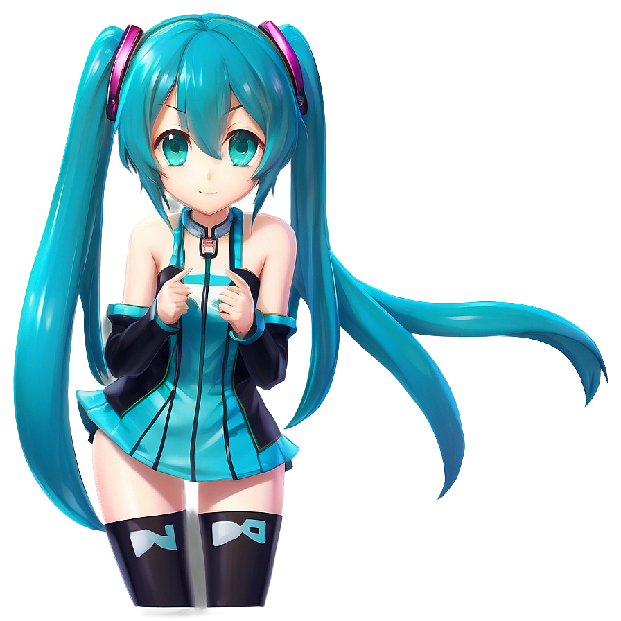 Hatsune Miku Virtual Idol Png Vgk21