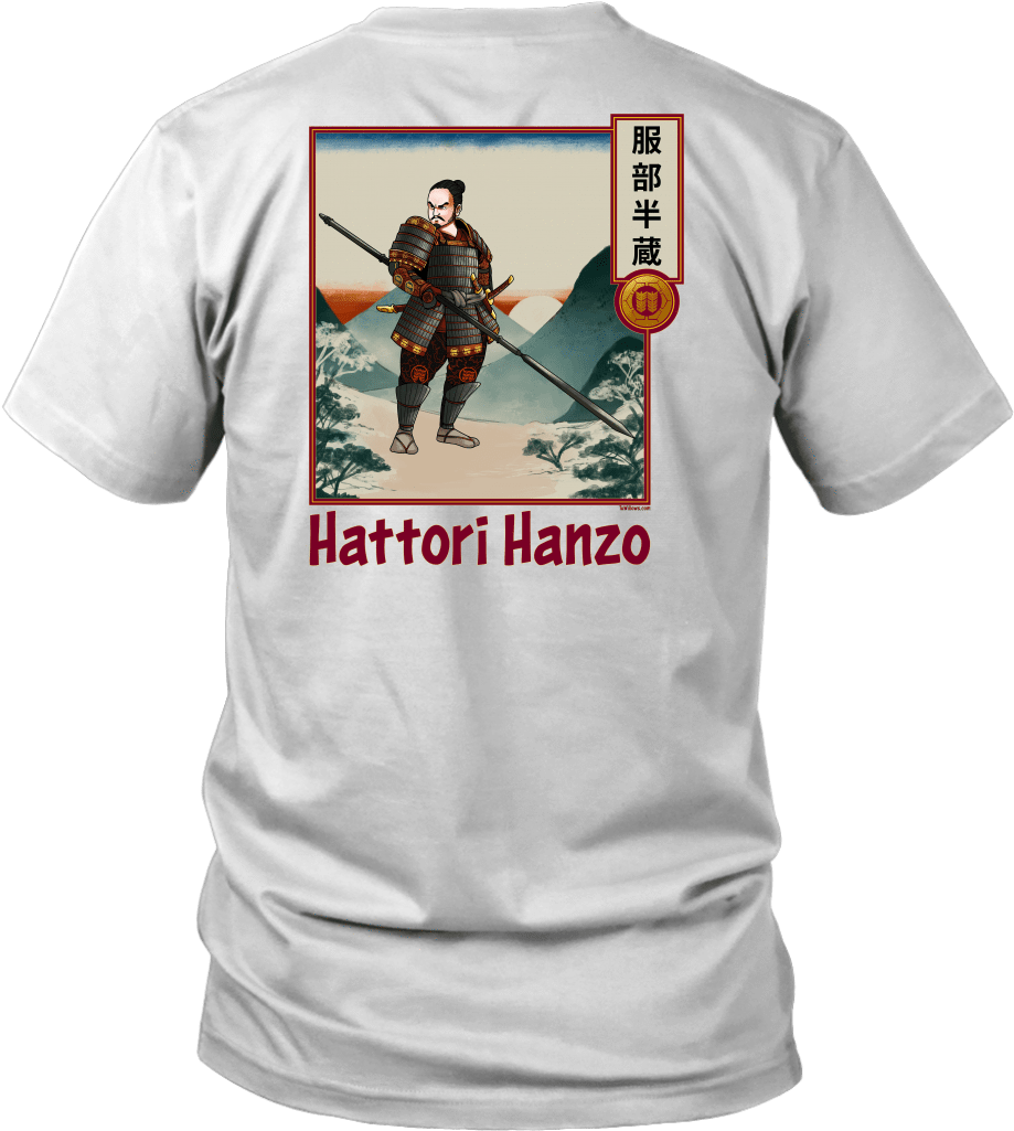 Hattori Hanzo Samurai T Shirt Design