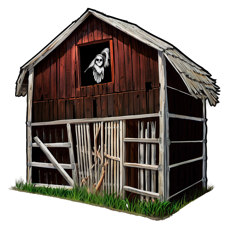 Haunted Barn Mystery Png Jan