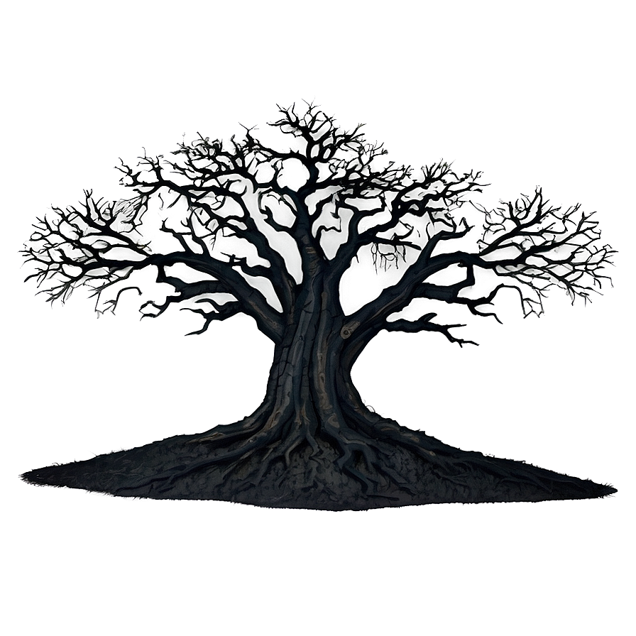 Haunted Black Tree Png 33