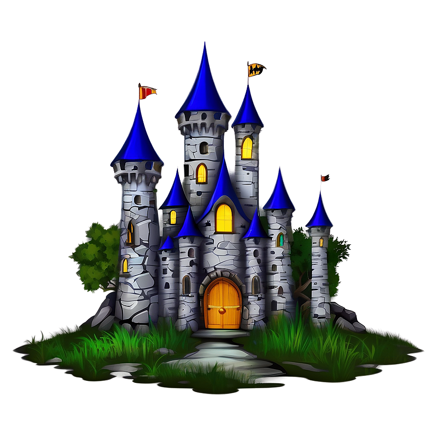 Haunted Castle Fantasy Png Edf