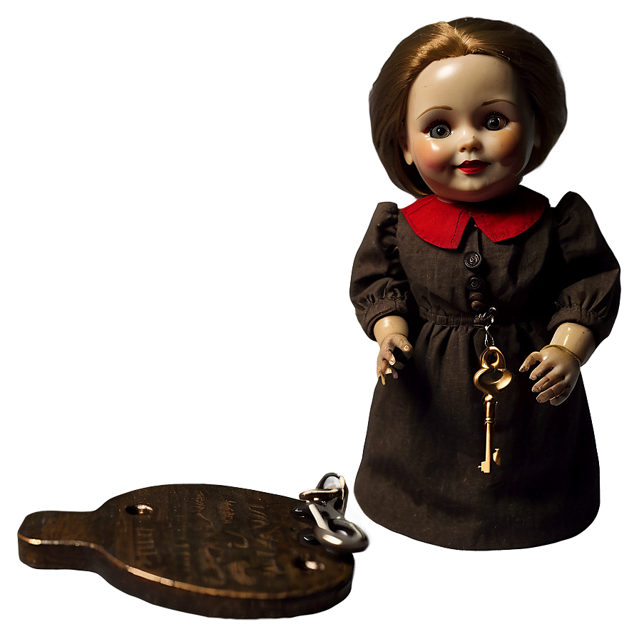 Haunted Doll With Key Png Wri