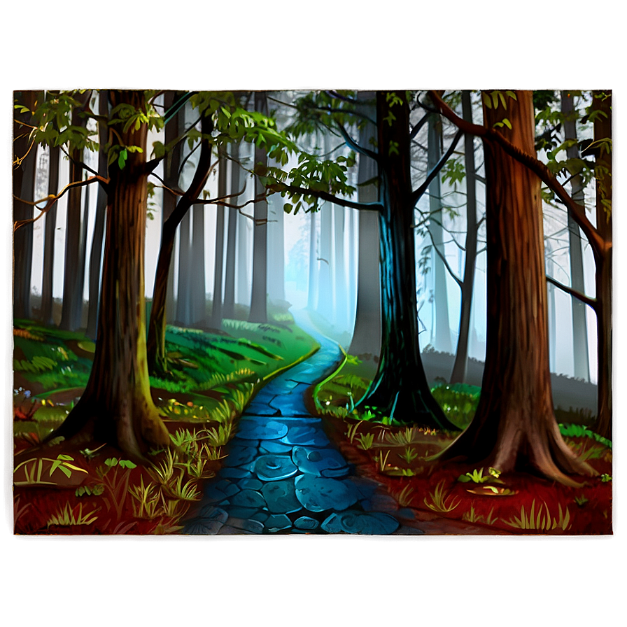 Haunted Forest Path Png Rjc35