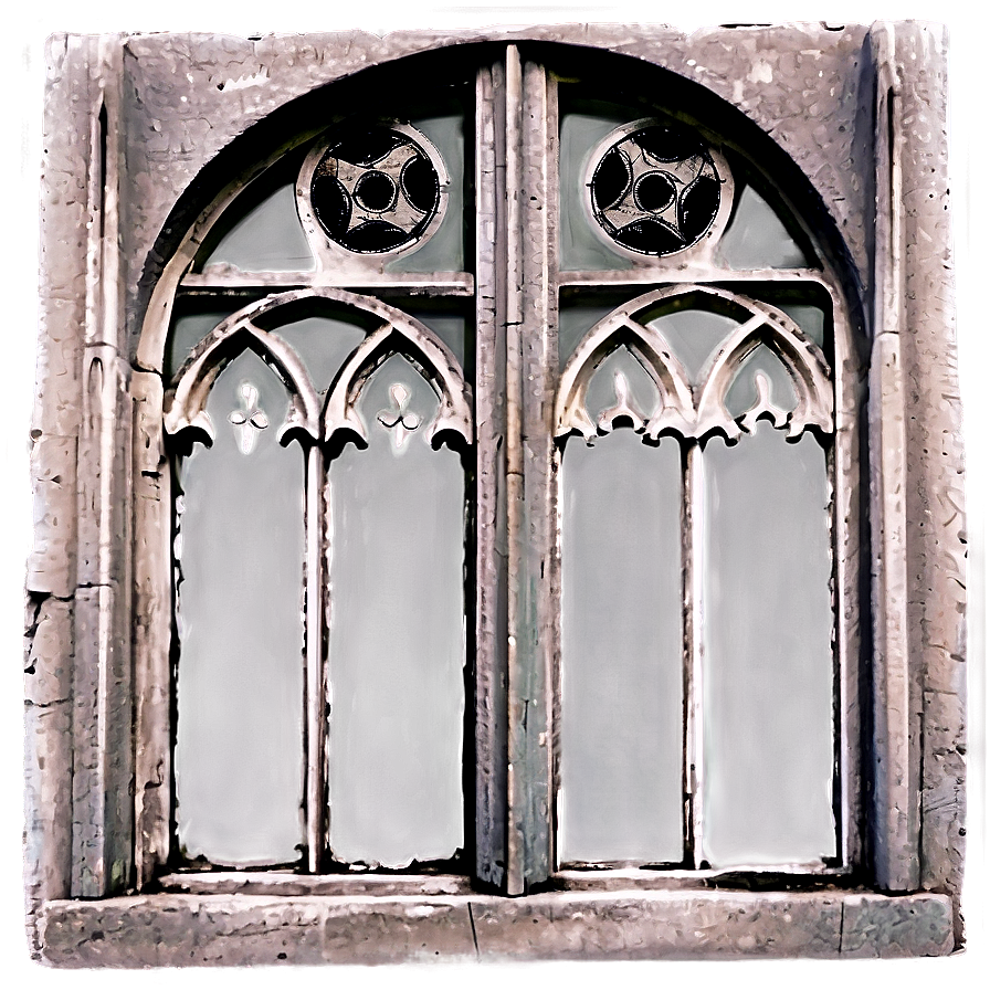 Haunted Gothic Window Png Cus