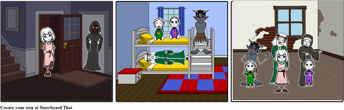 Haunted_ House_ Adventure_ Cartoon