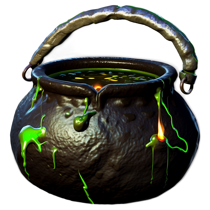 Haunted Witch's Cauldron Png 82