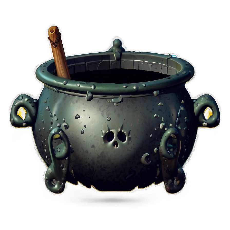 Haunted Witch's Cauldron Png Jrr