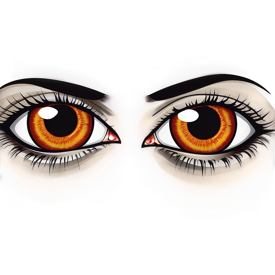 Haunting Eyes Vector Png Put