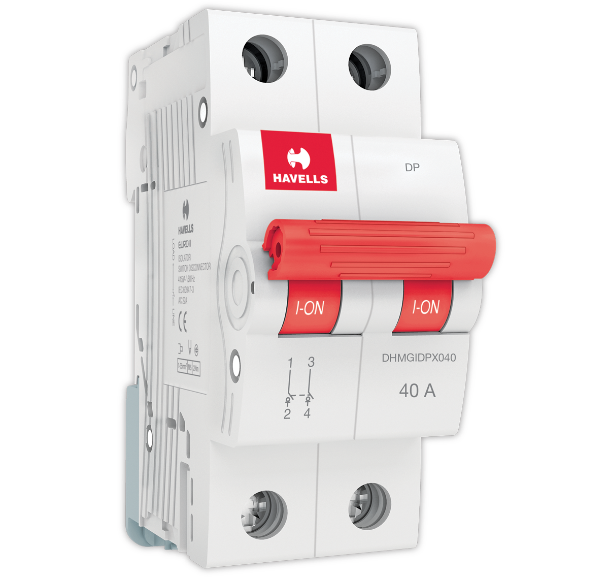 Havells Double Pole Circuit Breaker