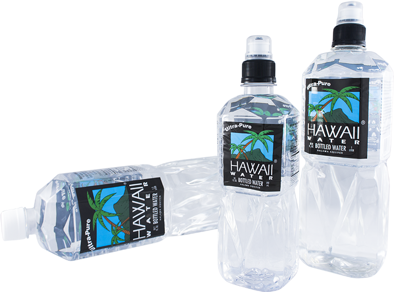 Hawaii Bottled Water Product Display