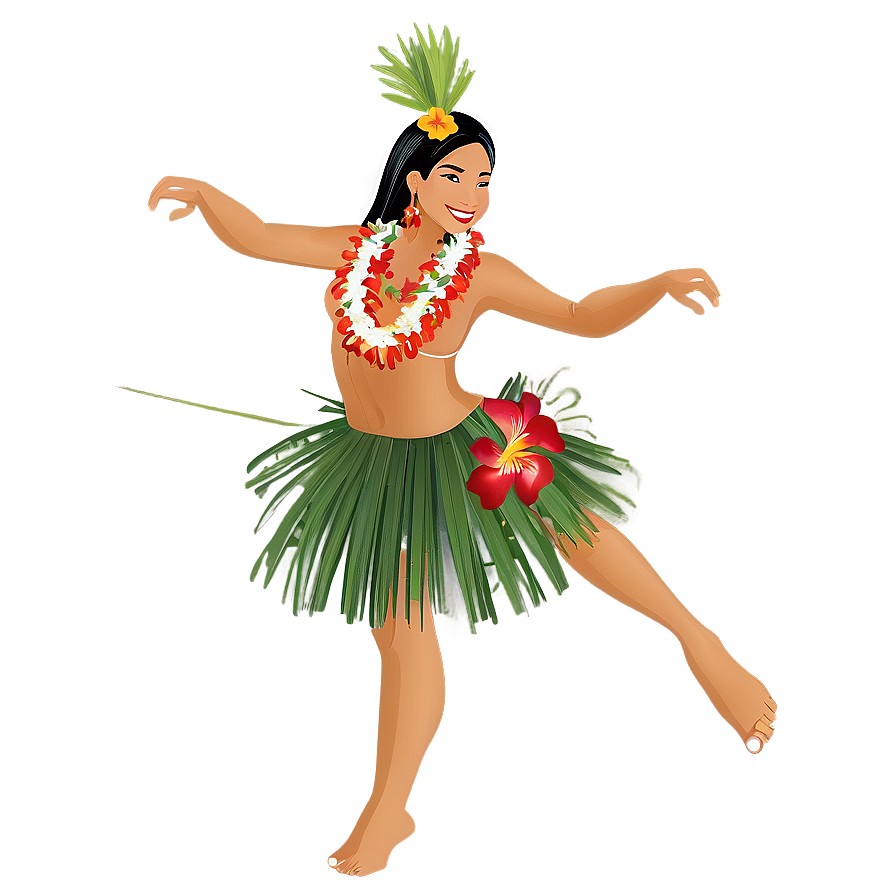 Hawaiian Islands Hula Dancer Png Rnm13