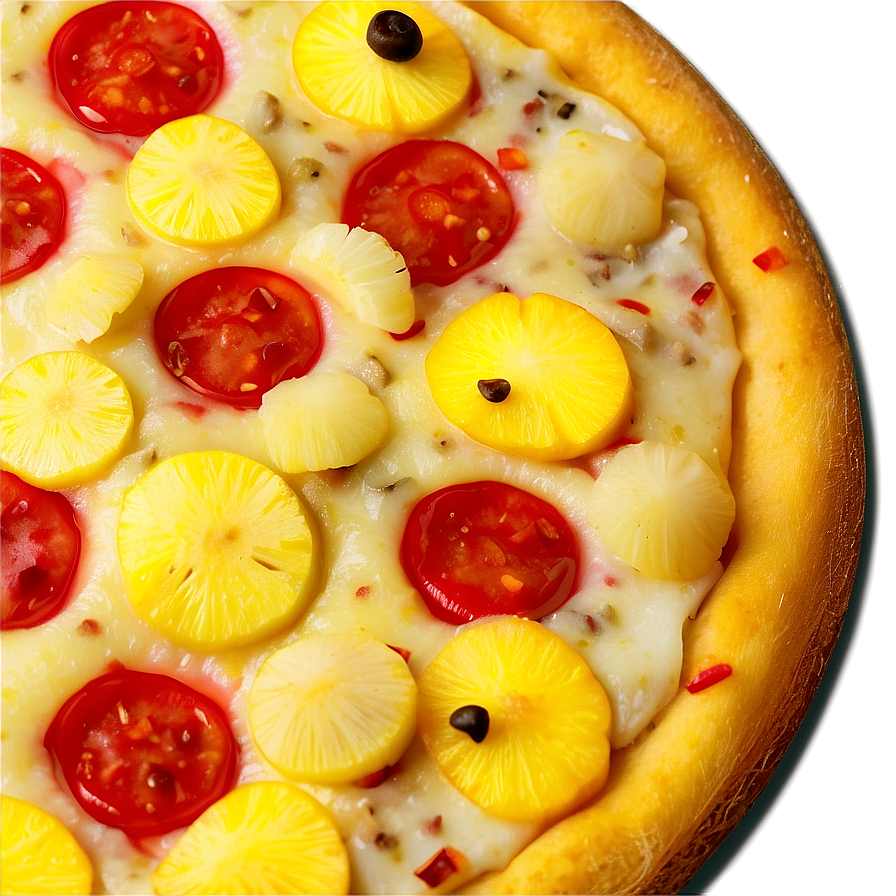 Hawaiian Pineapple Pizza Png Iwv49