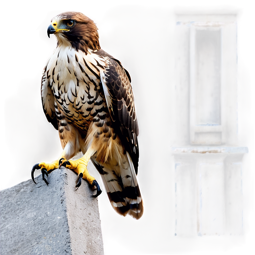 Hawk In Urban Environment Png 2