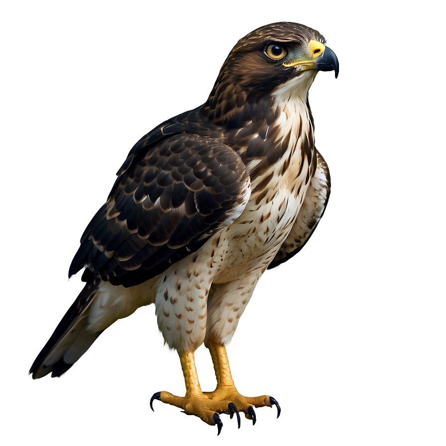 Hawk With Open Beak Png 06122024