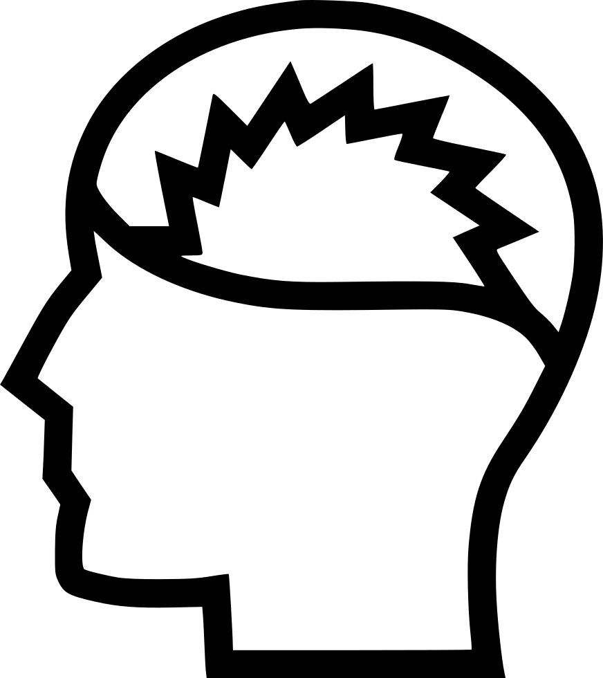 Headache Symbol Outline