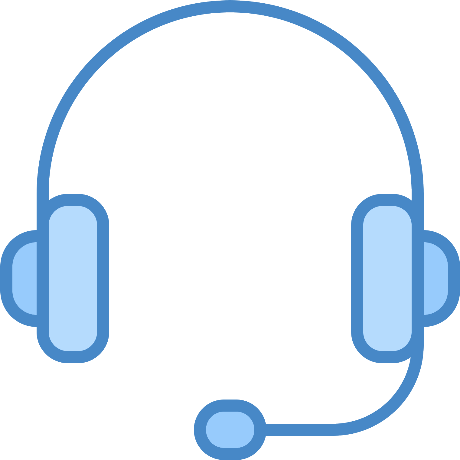 Headphones_ Icon_with_ Microphone_ Vector