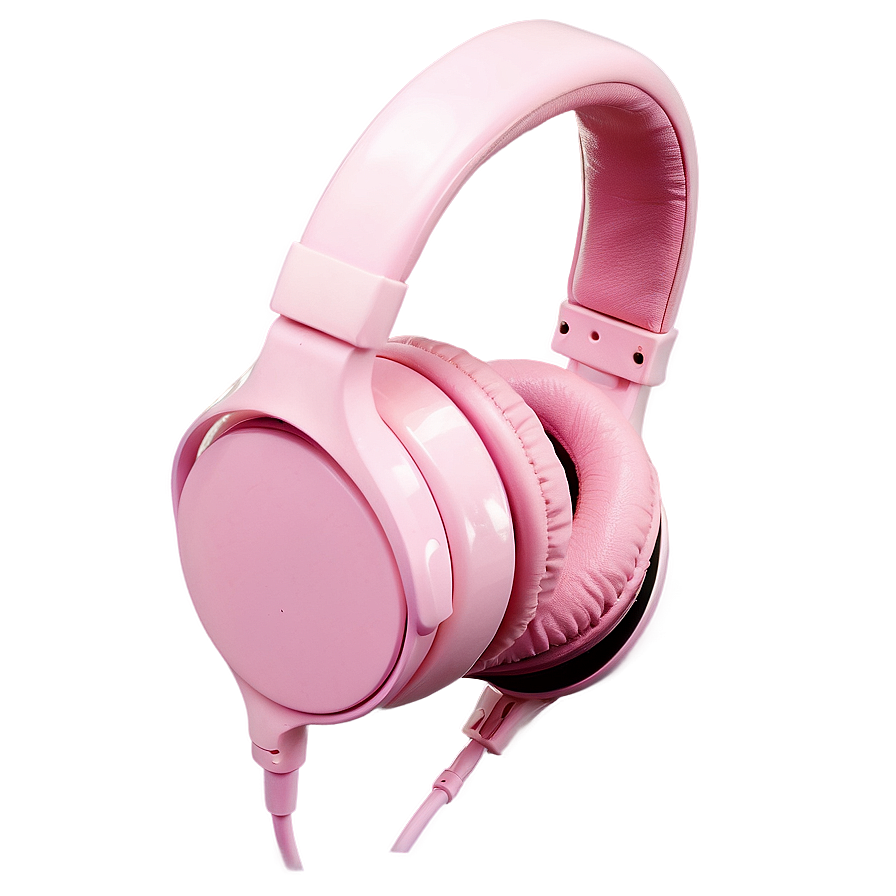 Headphones Pink Girly Png 6