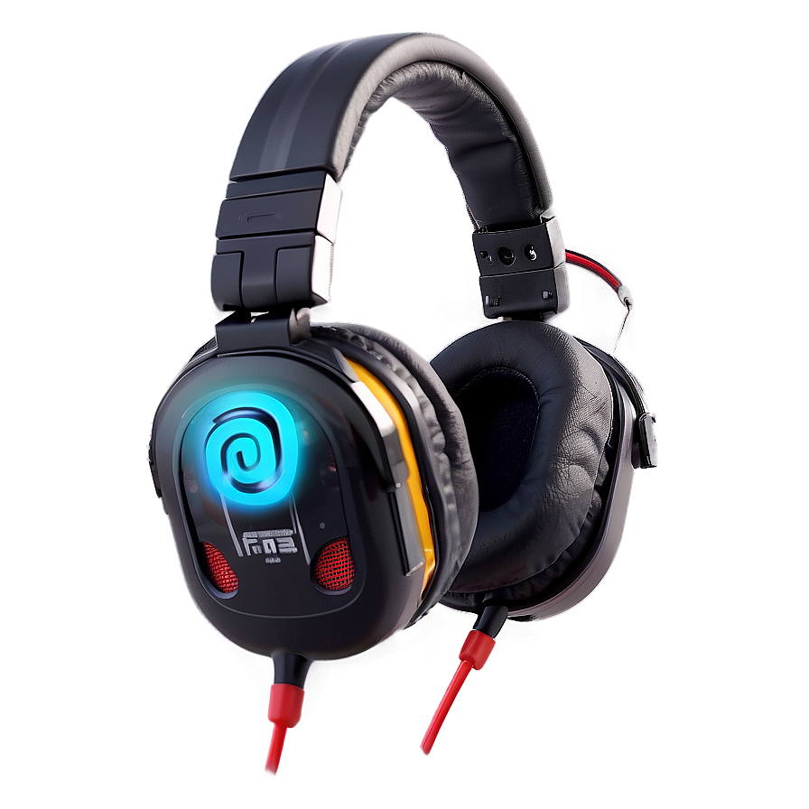 Headphones Red Flames Png Qbk