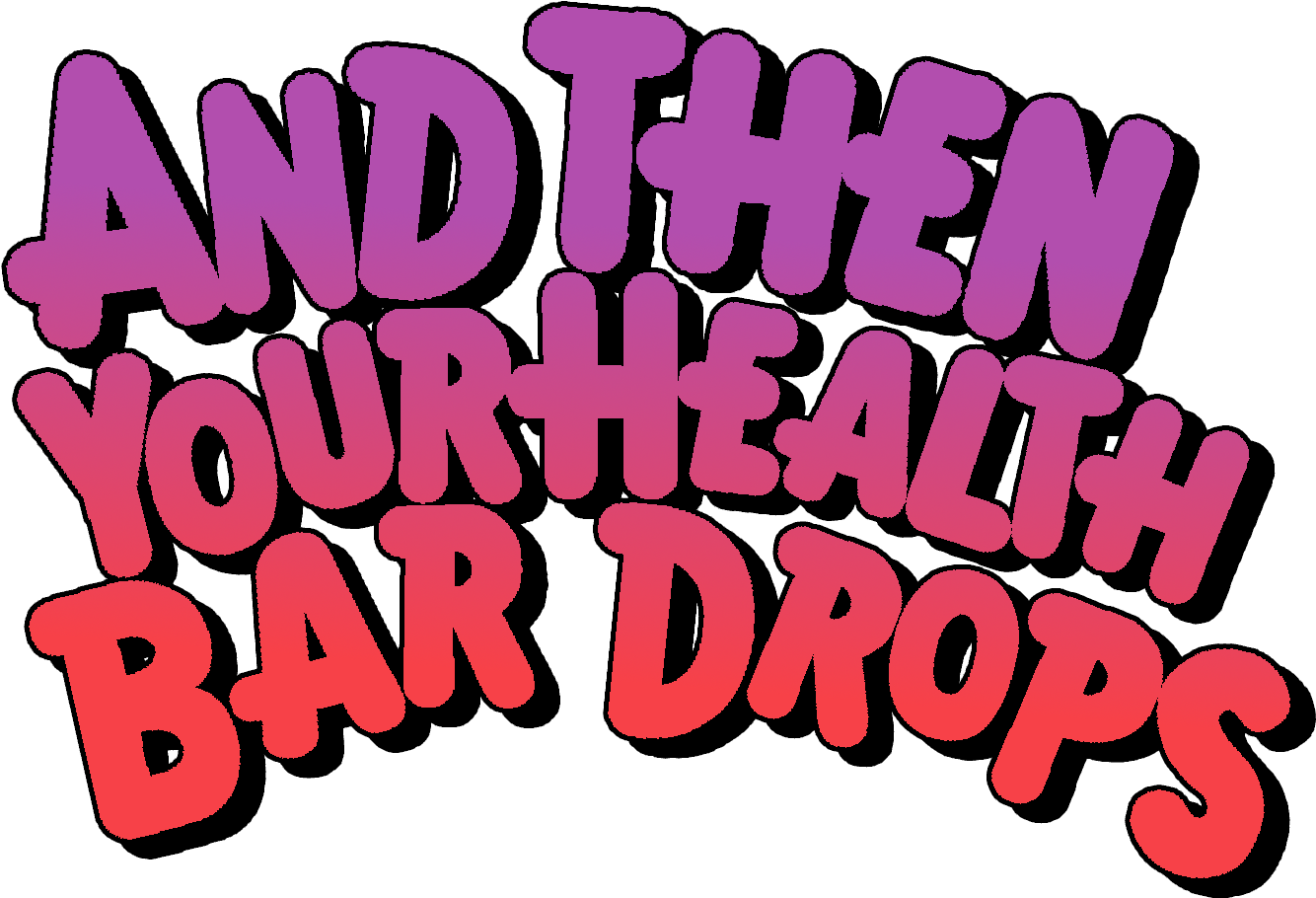 Health_ Bar_ Drops_ Text_ Illustration