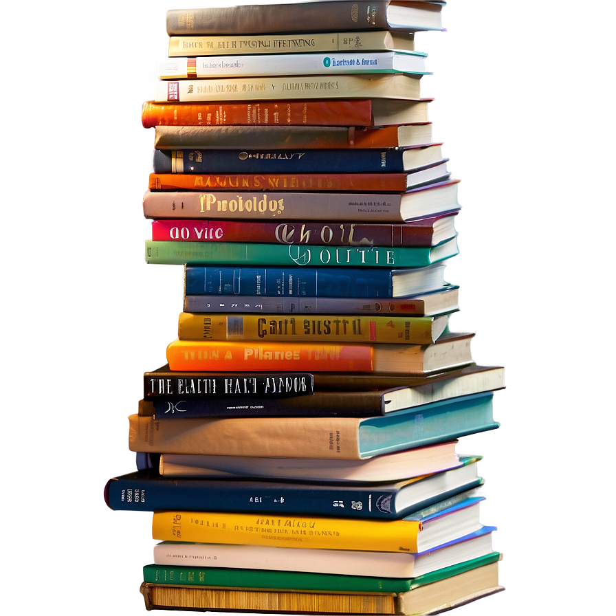 Health Books Stack Png Yyg67