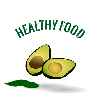 Healthy Avocado Graphic