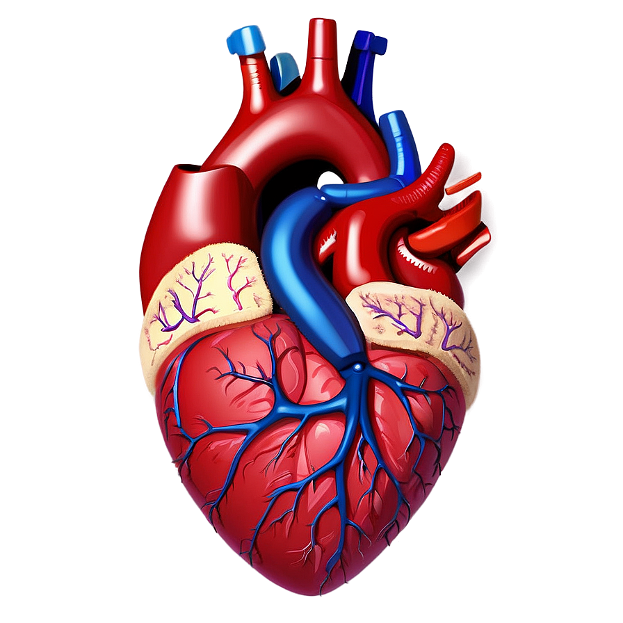 Heart Anatomy Art Png 06202024