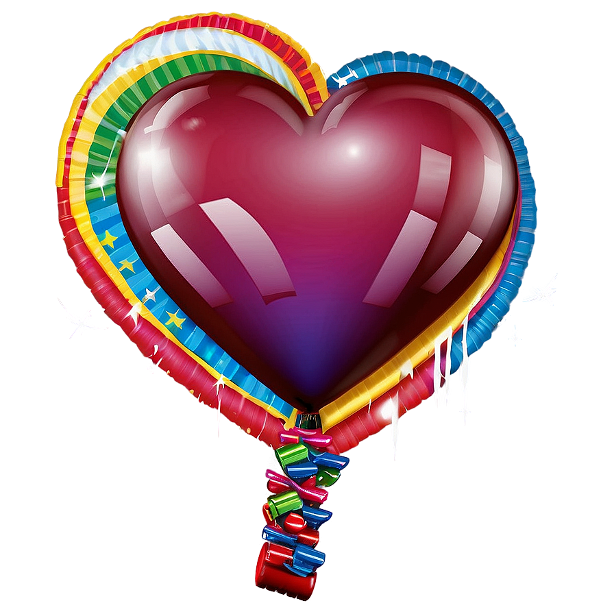 Heart Balloon Party Png 84