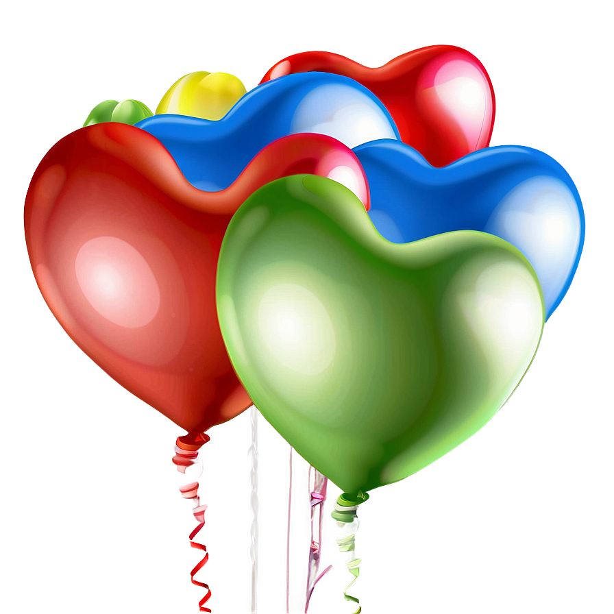 Heart Balloons Png 97