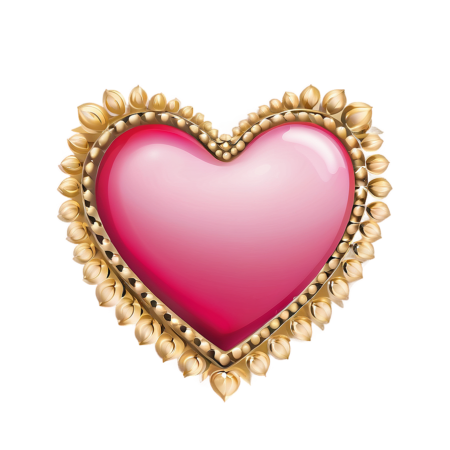 Heart Clipart With Banner Png Hno