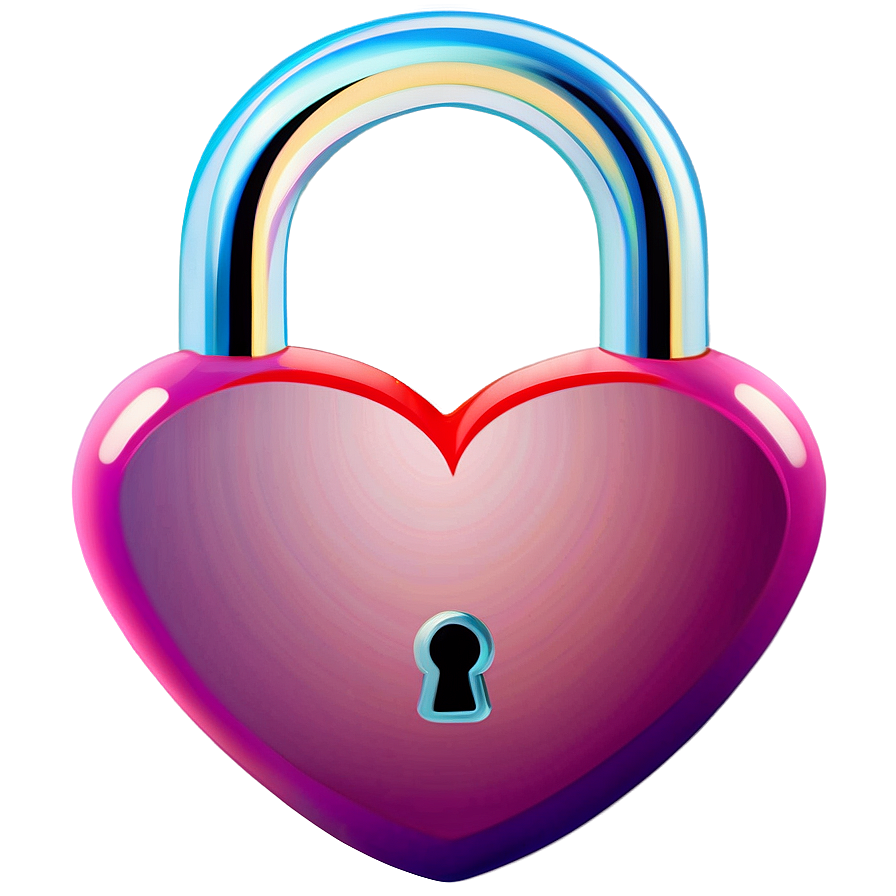 Heart Clipart With Lock Png Vvs