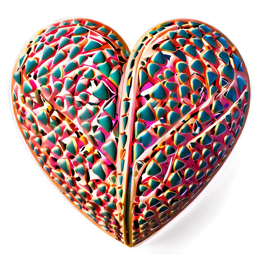 Heart Doodle Pattern Png 06262024