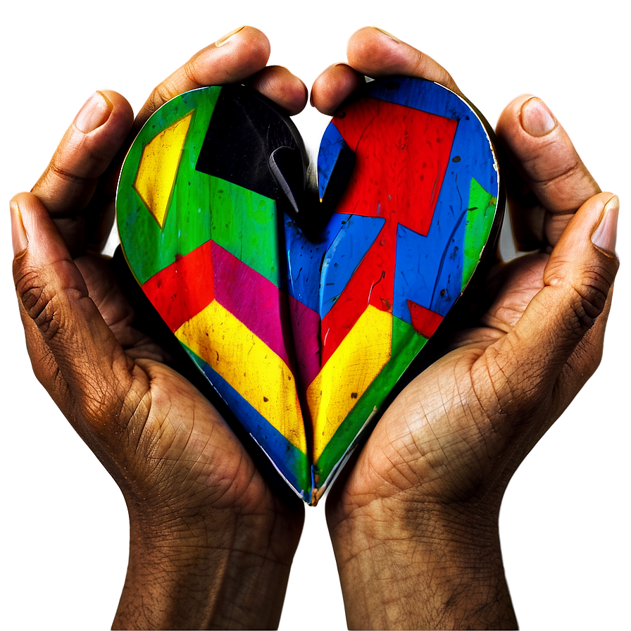 Heart Hands Art Png 06292024