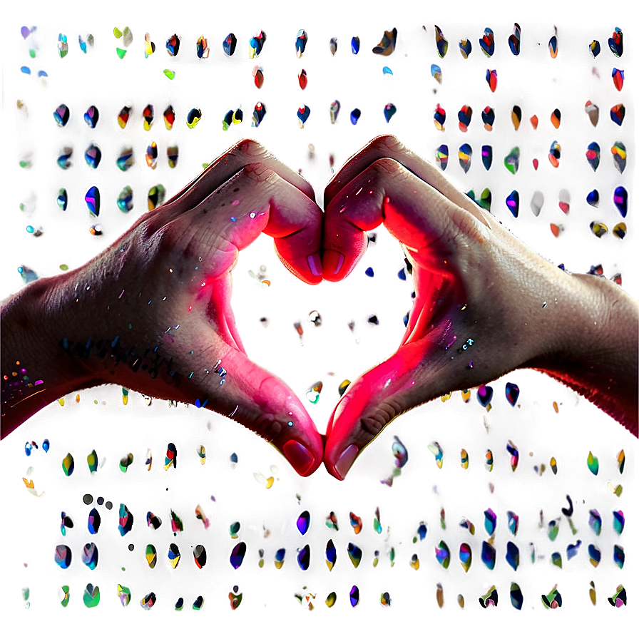 Heart Hands Art Png 39