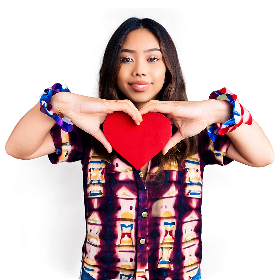 Heart Hands Art Png Tiy