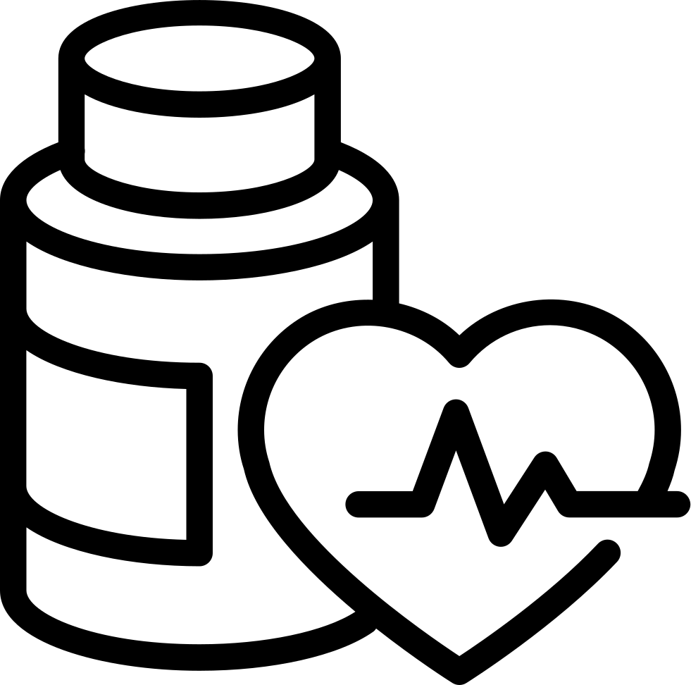 Heart Health Supplement Icon