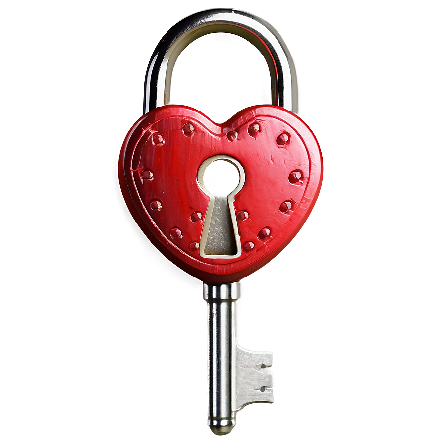 Heart Lock And Key Png A