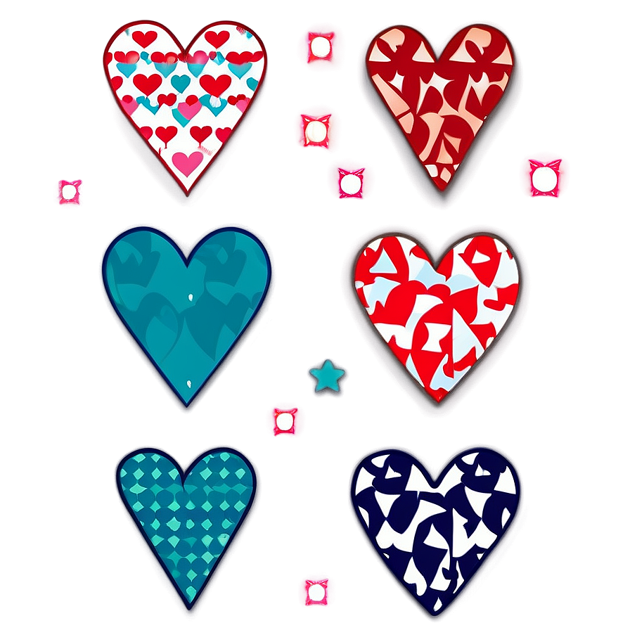 Heart Love Patterns Png 47