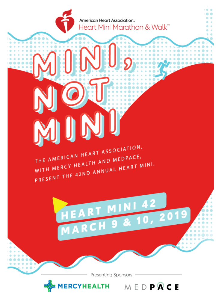 Heart Mini Marathon Event Poster2019