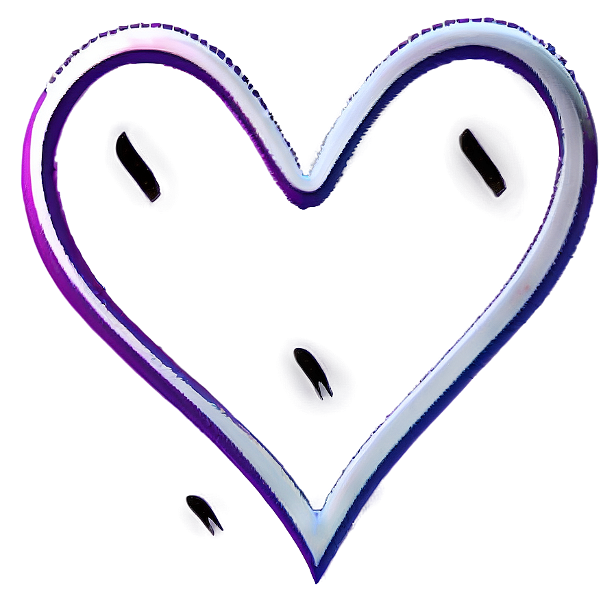 Heart Outline Png 05252024