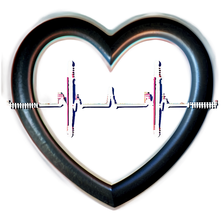 Heart Pulse Line Graphic Png 34