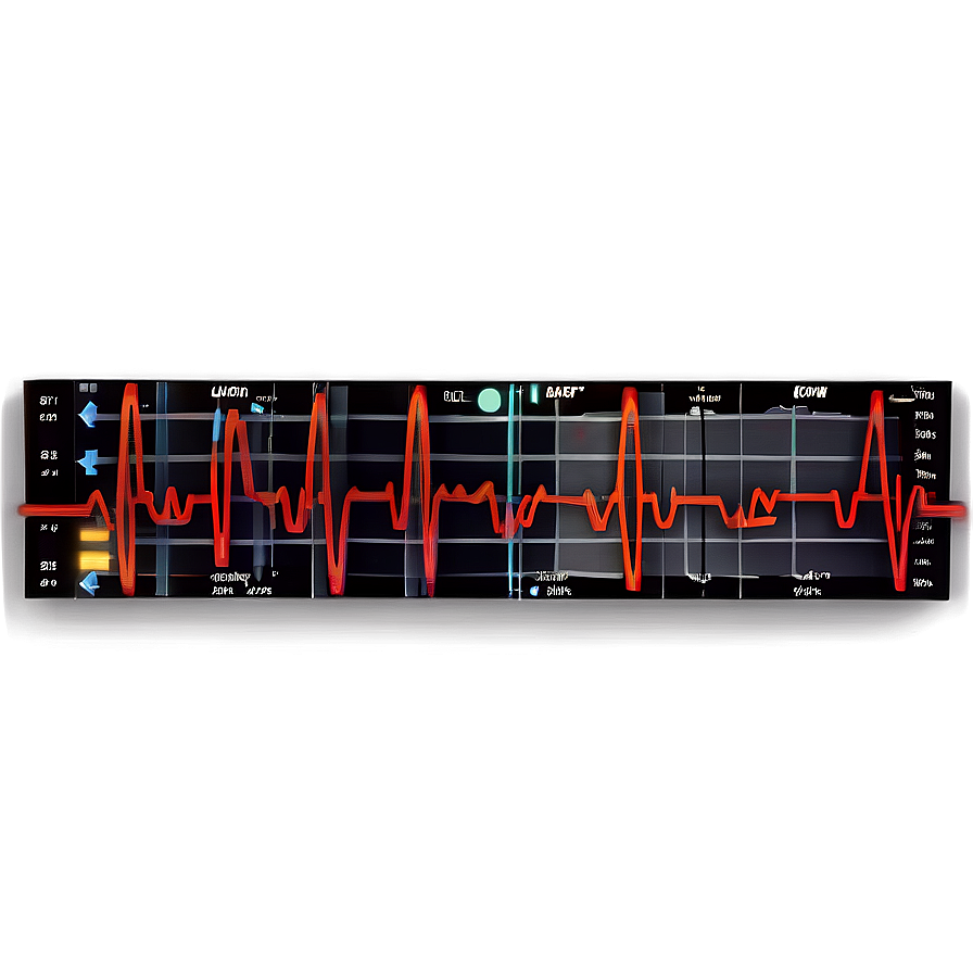 Heart Pulse Monitor Png Wik