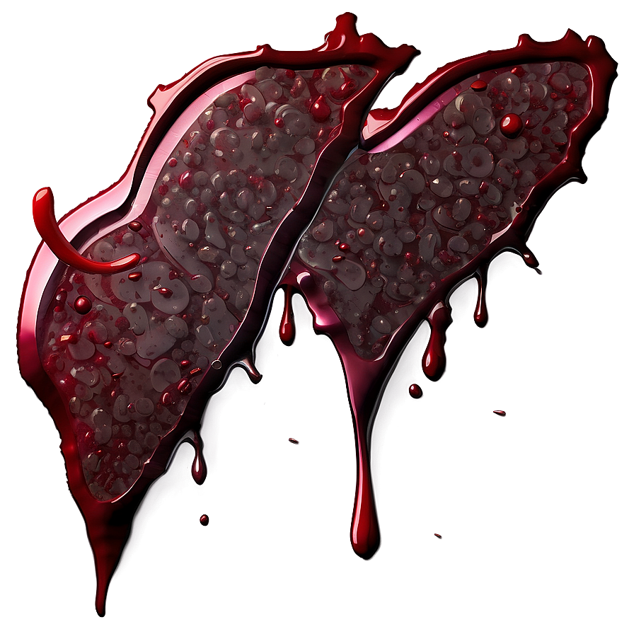 Heart's Offering: Blood Spatter Png 04302024