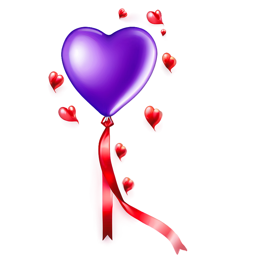 Heart Shaped Balloon Png 81